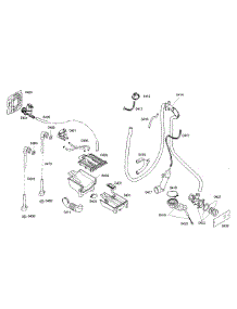 Hose & Valve Assembly parts for Bosch Washer WAS20160UC/33 from AppliancePartsPros.com