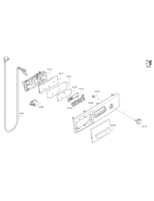 Control Panel parts for Bosch Washer WAP24202UC/11 from AppliancePartsPros.com