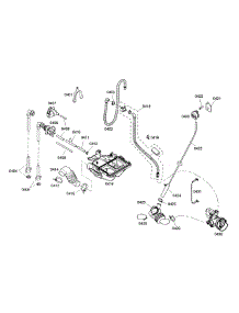 Dispenser Assembly  /  Pump Assembly parts for Bosch Washer WFMC220RUC/13 from AppliancePartsPros.com