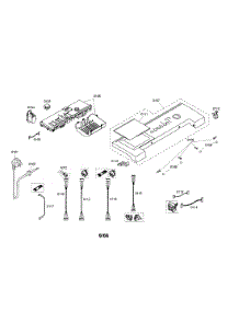 Facia Panel parts for Bosch Washer WFMC2201UC/02 from AppliancePartsPros.com
