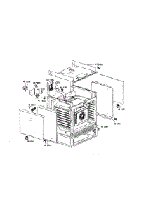 Range Panels parts for Bosch Range HDS252U/01 from AppliancePartsPros.com