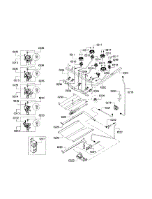 Valve Assembly parts for Bosch Range HGS3023UC/08 from AppliancePartsPros.com