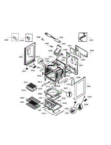 Main Assembly parts for Bosch Range HGS3023UC/09 from AppliancePartsPros.com
