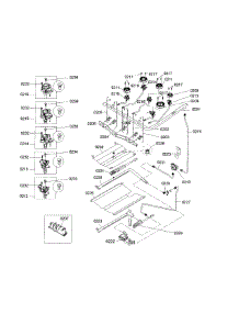 Valve Assembly parts for Bosch Range HGS3023UC/02 from AppliancePartsPros.com