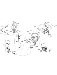 Pump Assembly parts for Bosch Dishwasher SHX68R56UC/67 from AppliancePartsPros.com