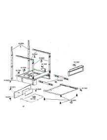 Support Asy parts for Bosch Range HDS252U/01 from AppliancePartsPros.com