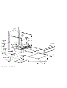 Support Asy parts for Bosch Range HGS252UC/01 from AppliancePartsPros.com