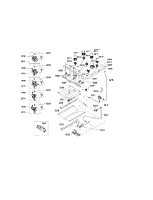 Valve Assembly parts for Bosch Range HGS3063UC/04 from AppliancePartsPros.com