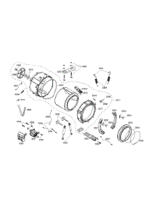 Drum  /  Tub parts for Bosch Washer WFMC2201UC/02 from AppliancePartsPros.com