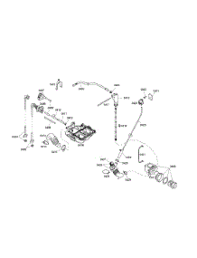 Drain Pump  /  Dispenser parts for Bosch Washer WFMC2201UC/02 from AppliancePartsPros.com