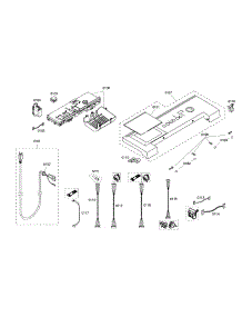 Control Panel parts for Bosch Washer WFMC220BUC/13 from AppliancePartsPros.com