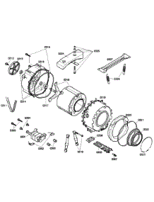 Tub  /  Drum Assembly parts for Bosch Washer WAE20060UC/22 from AppliancePartsPros.com