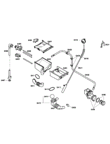 Dispenser  /  Pump Assembly parts for Bosch Washer WAE20060UC/23 from AppliancePartsPros.com