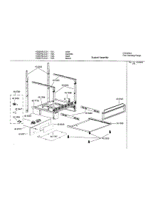 Support Assembly parts for Bosch Range HGS247UC/01 from AppliancePartsPros.com