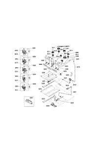 Valve Assembly parts for Bosch Range HGS3053UC/06 from AppliancePartsPros.com