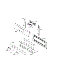 Control Panel parts for Bosch Range HGS3063UC/09 from AppliancePartsPros.com