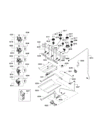 Valve Assembly parts for Bosch Range HGS3063UC/09 from AppliancePartsPros.com