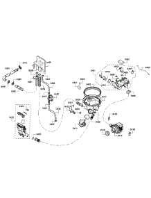 Pump Assembly parts for Bosch Dishwasher SHX68R55UC/68 from AppliancePartsPros.com