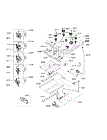 Valve Assembly parts for Bosch Range HGS3063UC/02 from AppliancePartsPros.com