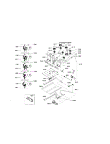 Valve Assembly parts for Bosch Range HGS3053UC/03 from AppliancePartsPros.com
