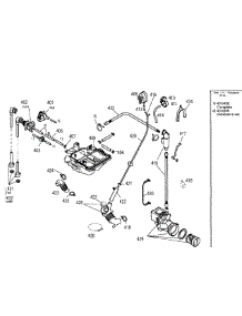 Hose Assembly parts for Bosch Washer WFXD8400UC/01 from AppliancePartsPros.com