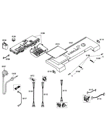 Control Panel parts for Bosch Washer WFMC4300UC/01 from AppliancePartsPros.com