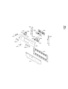 Control Panel parts for Bosch Range HES5053U/09 from AppliancePartsPros.com