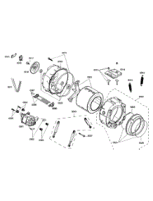 Drum Assembly parts for Bosch Washer WAS24460UC/01 from AppliancePartsPros.com