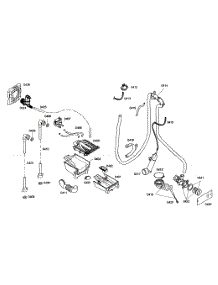 Water Supply parts for Bosch Washer WAS24460UC/01 from AppliancePartsPros.com