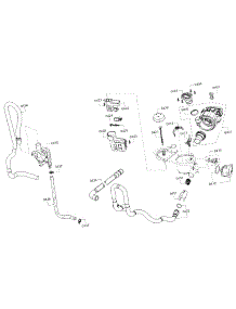 Pump parts for Bosch Dishwasher SHE3AR52UC/21 from AppliancePartsPros.com