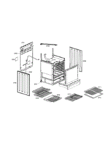 Side Panels  /  Racks parts for Bosch Range HDS7152U/01 from AppliancePartsPros.com