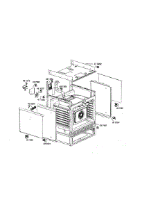 Range Panels parts for Bosch Range HDS256U/01 from AppliancePartsPros.com