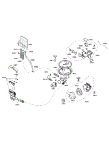 Pump Assembly parts for Bosch Dishwasher SHE42L12UC/47 from AppliancePartsPros.com