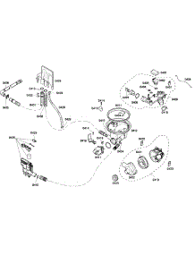 Pump parts for Bosch Dishwasher SHE33P05UC/56 from AppliancePartsPros.com