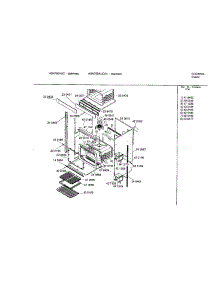 Lower Body parts for Bosch Wall Oven HBN765AUC/01 from AppliancePartsPros.com