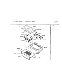Lower Door parts for Bosch Wall Oven HBN765AUC/01 from AppliancePartsPros.com