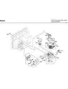 Grinder Asy parts for Bosch Coffee Maker BCM8450UC/03 from AppliancePartsPros.com
