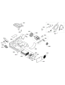 Motor parts for Bosch Dryer WTG86402UC/02 from AppliancePartsPros.com
