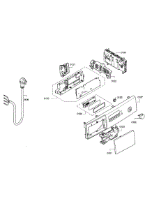 Control Panel parts for Bosch Dryer WTB86200UC/02 from AppliancePartsPros.com