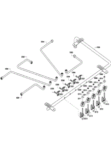 Manifold parts for Bosch Cooktop NGM3654UC/02 from AppliancePartsPros.com