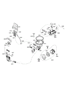 Pump Assembly parts for Bosch Dishwasher SHE66C06UC/46 from AppliancePartsPros.com
