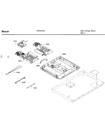 Pcb Asy parts for Bosch Range HIIP054U/03 from AppliancePartsPros.com