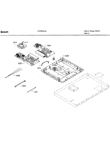 Pcb Asy parts for Bosch Range HIIP054U/04 from AppliancePartsPros.com