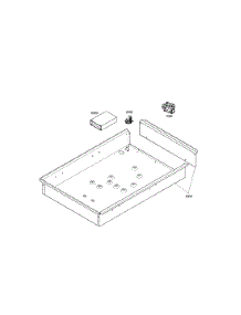 Panel Frame  /  Regulator parts for Bosch Cooktop NGP742UC/01 from AppliancePartsPros.com