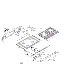 Cooktop parts for Bosch Range HGS5022UC/01 from AppliancePartsPros.com