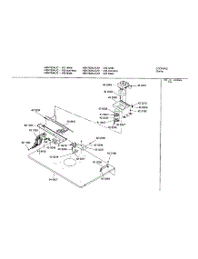 Lower Internal Panel parts for Bosch Wall Oven HBN755AUC/01 from AppliancePartsPros.com