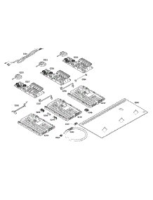 Pcb Assembly parts for Bosch Cooktop NIT8653UC/01 from AppliancePartsPros.com