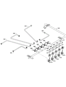 Valves parts for Bosch Cooktop NGM3654UC/01 from AppliancePartsPros.com