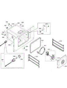 Convection parts for Bosch Wall Oven HSLP451UC/01 from AppliancePartsPros.com