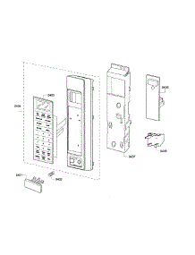 Control Panel parts for Bosch Wall Oven HBL5720UC/09 from AppliancePartsPros.com